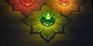 Water Sensor Reflection Diya