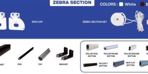 Zebra Curtain Track System