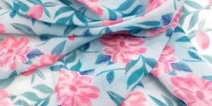 Saree Printed Georgette Fabric