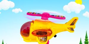 Plastic Helicopter Toy
