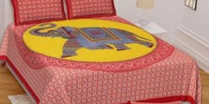 Printed Queen Size Double Bed Sheet