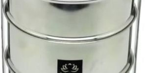 Nyra Stainless Steel 4 Meal Containers Tiffin