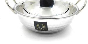 Nyra Stainless Steel Mini Hammered Kadhai