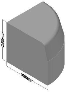 Quadrant Kerb Stone