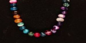 Multicolor Brass Designer Mala