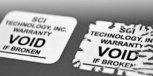 Breakable Viny Labels