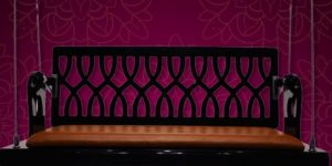 S-Cut Design Reversable Acrylic Swing