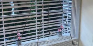 Single Seater Acrylic Swing