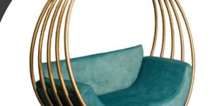 Stainless Steel 5 Ring Double Seater Swing