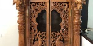 Stylish Wooden Temple