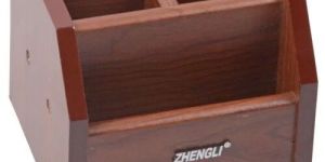 Wooden Pen Stand