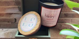 Cinnamon Matt Glass Jar Candle