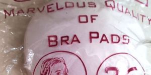 S-36 White Round Bra Pad