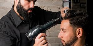 Mens Hair Straightening Services