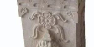 3 Feet Marble Tulsi Stand