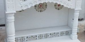 White Marble Stone Home Temple