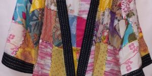 Patchwork Cotton Kimono Jacket