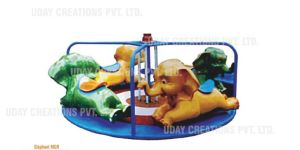 UC-320-MR Elephant Merry Go Round Rotary