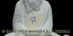 Marble Shanti Sureshwar Statue