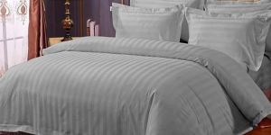 Hotel Plain Light Grey Bed Duvet