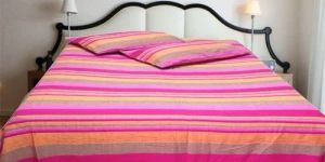 Printed Handloom Bed Covers