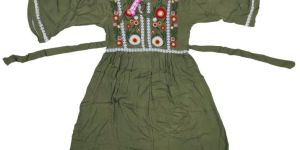 Rayon Casual Wear Kids Kurtis