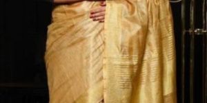 Tissue Linen Saree