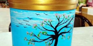 5 Ltr Terracotta Printed Water Jar