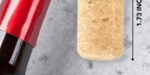 Wine Wood Cork Stopper