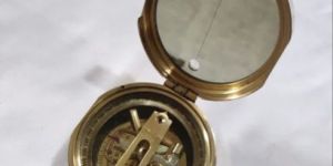 Vintage Stanley London Brass Compass