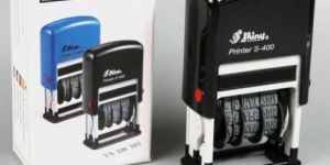 Shiny Self Inking S-400 Date Stamp