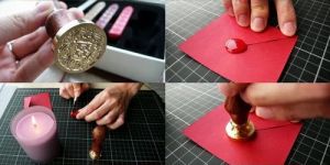 Wedding Card Wax Seal