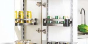 Stainless Steel Pull out Kitchen Pantry Unit