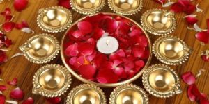 Metal Diya Urli