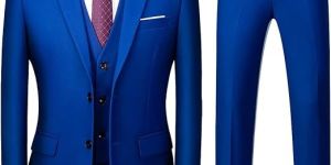 Royal Blue 3 Pieces Suit Wedding Suit