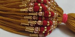 Velvet Beads Rakhi