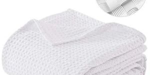 Waffle Weave Cotton Blanket