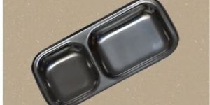 Two Division Fast Food Plates