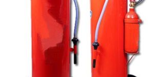 Trolley Mounted Fire Extinguisher