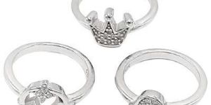 Sterling Silver Baby Rings