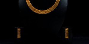 Royal Traditional Gold Plated Necklace Set