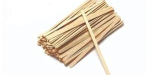 Brown Wooden Coffee Stirrer