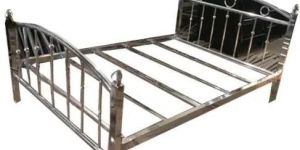 Stainless Steel Double Bed
