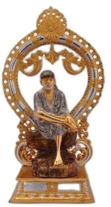 Gold Plated Sai Baba Statue