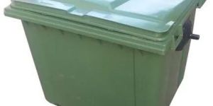 Four Wheel Plastic Dustbin