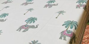 Hand Printed Bedsheet