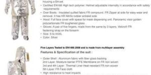 Proximity Aluminized Suit