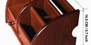 Wooden Desk Organiser