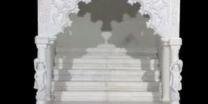 White Designer Marble Temple