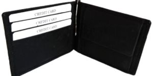 Stylish Black Leather Wallet